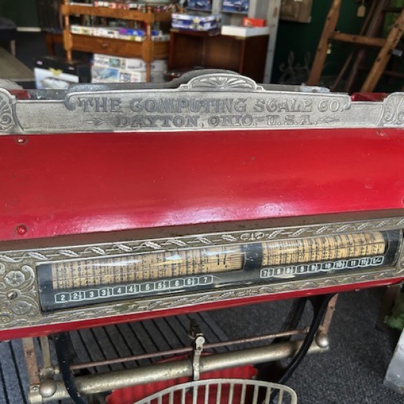 C1905 Dayton Computing Barrel Scale&nbsp;2 2